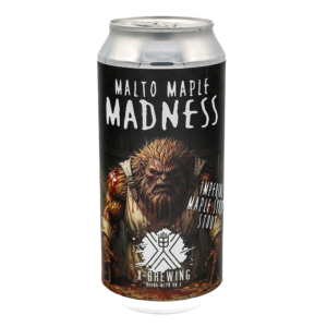 X-brewing Malto Maple Madness Imperial Stout – Stout speciaalbier | Hop helden